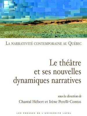 cover image of Narrativité contemporaine au Québec 02